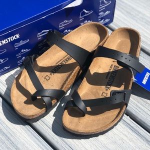 Birkenstock Women's Mayari Sandals, Black, 8-8.5 X-Narrow